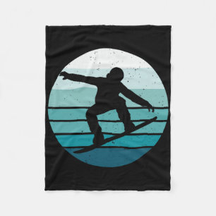  Snowboarding Fleece Deken