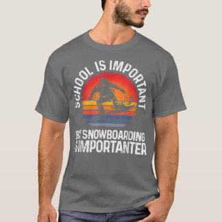 Snowboarding Goggles Snowboarder Freestyle Downhil T-shirt
