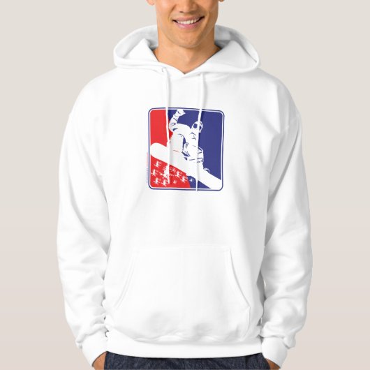 Snowboarding Hoodie (Voorkant)