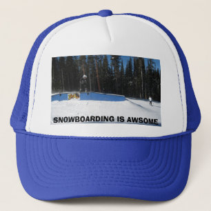 SNOWBOARDING IS GEWELDIGE TRUCKER PET
