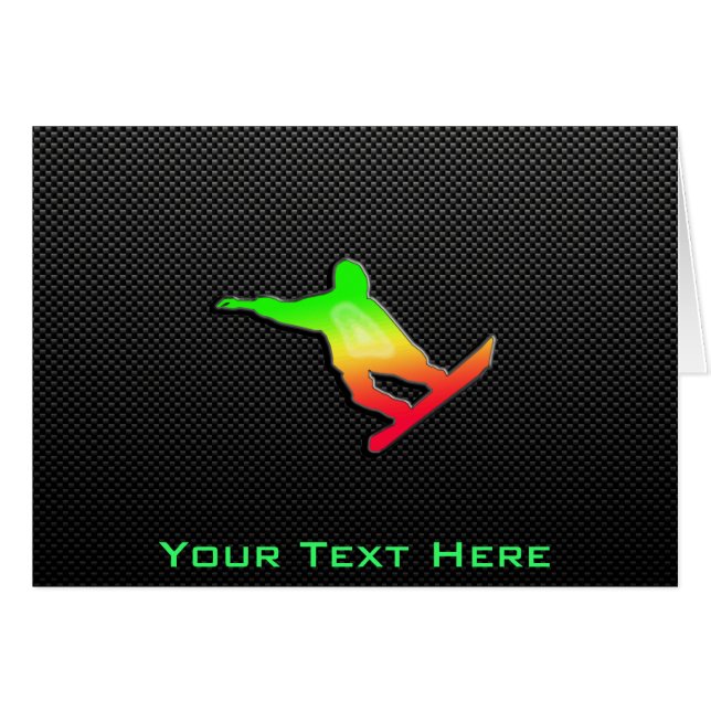 Snowboarding lisse (Devant horizontal)