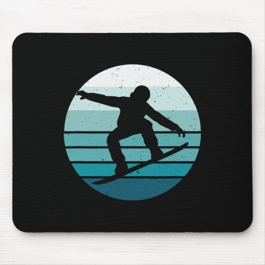 Snowboarding Muismat (Voorkant)