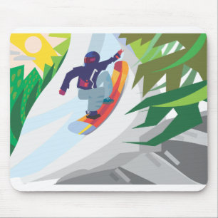 Snowboarding Muismat