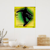 Snowboarding Poster (Keuken)