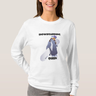 Snowboarding Queen T-Shirt