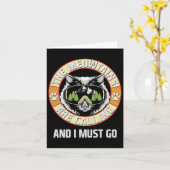 Snowboarding Retro  Funny Snowboarder Skiin Kaart (Gele Bloem)