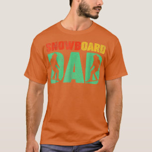 Snowboarding Sports Lover Snowboard Dad Fa T-shirt