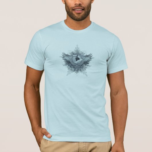 Snowboarding T-shirt (Voorkant)
