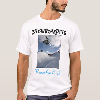 Snowboarding T-shirt