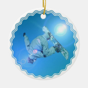 Snowboarding Tricks Afbeelding Ornament
