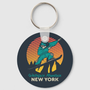 Snowboarding Trip Whiteface Mountain New York Sleutelhanger