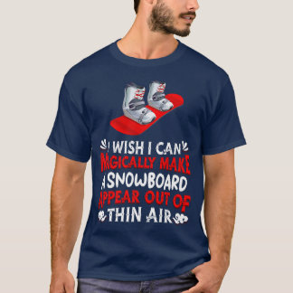 Snowboarding Winter Sports Magic Snowboard Snowbo T-shirt
