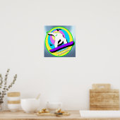 SnowboardPoster Poster (Keuken)