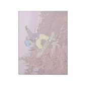 Snowboardschilderij Notitieblok (Gedraaid)