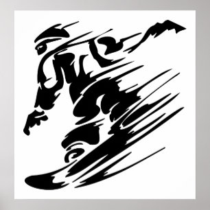Snowboardsport Poster