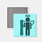 snowboargel magneet (Voorkant / Achterkant)