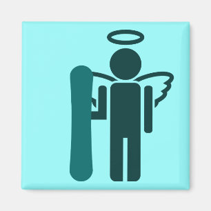 snowboargel magneet