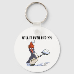 Snowbound Penguin Sleutelhanger