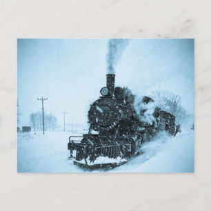 Snowbound Train Briefkaart