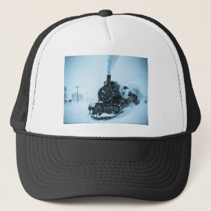 Snowbound Train Trucker Pet