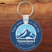 Snowbowl Arizona Flagstaff ski resort gift  Sleutelhanger (Voorkant)