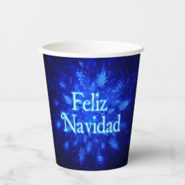 Snowburst - Feliz Navidad Papieren Bekers