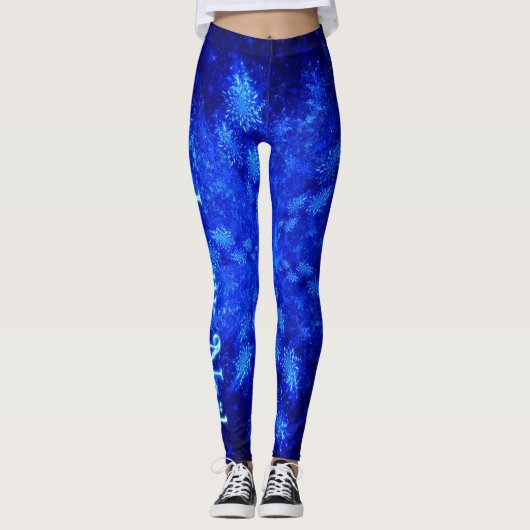 Snowburst - Joyeux Noё l Leggings (Voorkant)