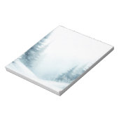 Snowcap Mountain Christmas Tree Boerderij Notitieb Notitieblok (Gedraaid)