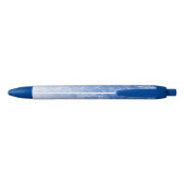 Snowcatcher Snowflake Writpen Blauwe Inkt Pen (Achterkant)