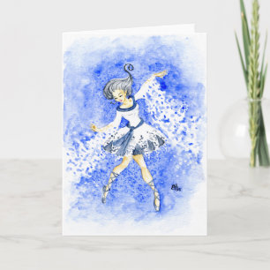 Snowdancer Feestdagen Kaart