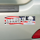 Snowden Dans Le Sticker De Bumper (En voiture)