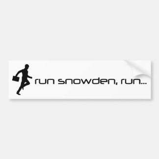 Snowden uitvoeren, Bumpersticker uitvoeren
