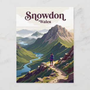 Snowdon (Yr Wyddfa) Wales Briefkaart