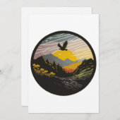 Snowdonia Feestdagenkaart (Voorkant / Achterkant)