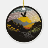 Snowdonia Keramisch Ornament (Achterkant)