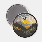 Snowdonia Magneet (Voorkant / Achterkant)