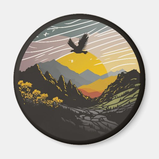 Snowdonia Magneet (Voorkant)