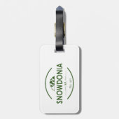 Snowdonia National Park Bagagelabel (Achterkant verticaal)