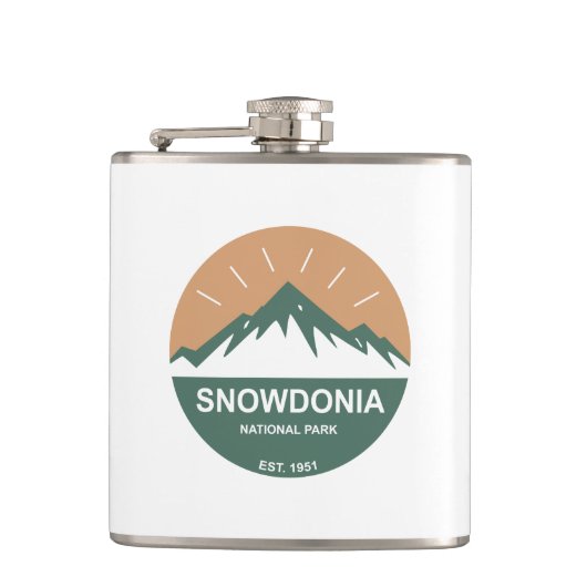 Snowdonia National Park Heupfles (Voorkant)