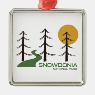 Snowdonia National Park Trail Metalen Ornament
