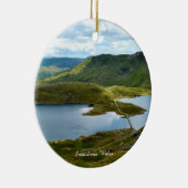 Snowdonia Wales. Keramisch Ornament (Rechts)