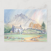 Snowdonia Welsh Mountain Landscape Briefkaart (Voorkant)