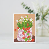 Snowdrop Briefkaart (Staand voorkant)
