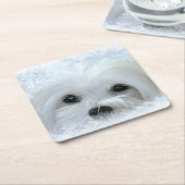 Snowdrop de Maltese Onderzetters (Schuin)