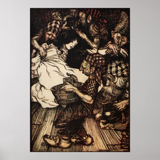 Snowdrop en de Dwarfs Poster (Voorkant)