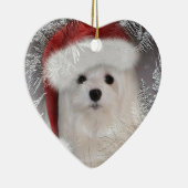 Snowdrop the Maltese Ornament (Rechts)