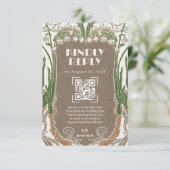 Snowdrops Art Nouveau Delicy QR RSVP (Debout devant)