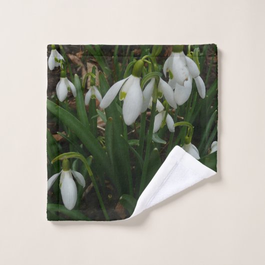 Snowdrops I (Gant de toilette)