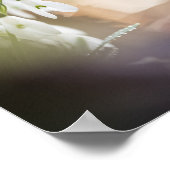 Snowdrops Natuur Foto Poster (Hoek)