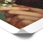 Snowdruppels, 1873 (olie op canvas) poster (Hoek)